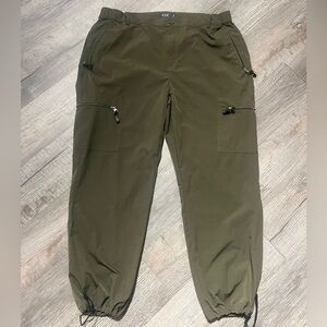 Women's Olive Jogger Pants